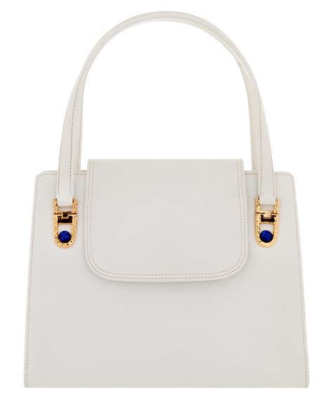 women white gucci bag|Gucci white vintage bag.